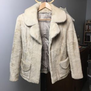 Vintage seal skin coat 1980’s
